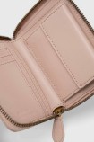 PORTOFEL TAYLOR CU FERMORAR PIELE DE VIȚEL PINKO 100249-A0F1-O81Q