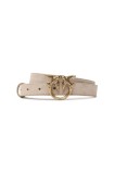 LOVE BERRY H2 BELT SUEDE BELT PINKO 100143-A0F6-D28Q