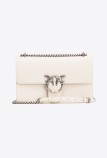 GEANTĂ LOVE ONE CLASSIC DC PIELE DE VIȚEL PINKO 100941-A0F1-Z14O