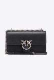 LOVE ONE CLASSIC DC VITELLO SETA BAG PINKO 100941-A0F1-Z99O