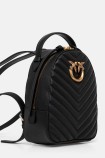 RUCSAC LOVE CLICK MINI PIELE DE VIȚEL MOALE PINKO 103614-A1J2-Z99Q