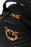 RUCSAC LOVE CLICK MINI PIELE DE VIȚEL MOALE PINKO 103614-A1J2-Z99Q