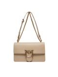 LOVE ONE CLASSIC DC VITELLO SETA BAG PINKO 100941-A0F1-C50Q