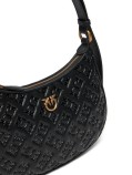 GEANTĂ HALF MOON MINI FL PIELE DE VIȚEL CU LOGO PINKO 102790-A1YB-Z99Q