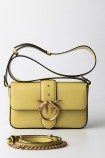LOVE ONE MINI SLOUCHY FL VITELLO MORBIDO BAG PINKO 104340-A0QO-T59Q