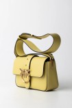 LOVE ONE MINI SLOUCHY FL VITELLO MORBIDO BAG PINKO 104340-A0QO-T59Q
