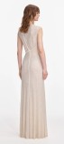 CHAMPAGNE RHINESTONE CUT OUT MAXI DRESS Self-portrait PF25-916X-CH-CHAMPAGNE
