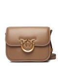 GEANTA LOVE BOX ЧАНТА FL MINI NAPPA + VITELLO SETA PINKO 104297-A26L-D01Q