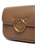 GEANTA LOVE BOX ЧАНТА FL MINI NAPPA + VITELLO SETA PINKO 104297-A26L-D01Q
