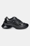 ARIEL 33 - CALF LEATHER/NET/COW SUEDE BLACK PINKO SS0135-P142-Z99
