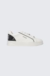 PANTOFI SPORT IRIS 01 – PIELE DE VIȚEL ALB-LĂPTOS/NEGRU PINKO SS0131-P001-ZX9