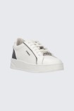 PANTOFI SPORT IRIS 01 – PIELE DE VIȚEL ALB-LĂPTOS/NEGRU PINKO SS0131-P001-ZX9