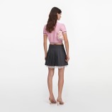 CARDIGAN TRICOTAT Self-portrait PF26-064C-P-PINK