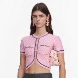 CARDIGAN TRICOTAT Self-portrait PF26-064C-P-PINK
