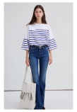 FLORA FLARE JEANS PINKO 100166-A3FR-PJC