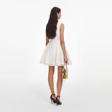 ROCHIE FĂRĂ MÂNECI DIN AMESTEC DE IN Self-portrait PF26-010SA-C-CREAM