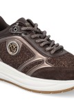 PANTOFI SPORT NATALY 02 PIELE DE VIȚEL/BOUCLE MARO PINKO SS0197-P155-L72