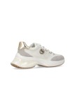 PANTOFI SPORT ARIEL 36 – PIELE DE VIȚEL/PIELE DE BOVINĂ ÎNTOARSĂ ALB-LĂPTOS PINKO SS0215-P021-Z12