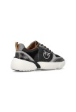 ALBA 03 - CALF LEATHER/MESH/PRINTED CALF BLACK PINKO SS0211-P181-Z99