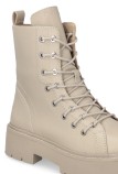 MARGARET 06 ANCLE BOOTS CALF LEATHER IVORY PINKO SD0627-P001-ZU5