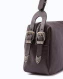 GEANTĂ 24 CLASSIC NEW BIKER PIELE DE VIȚEL PINKO 106676-A2JG-M12A