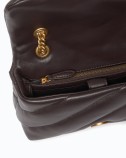 GEANTĂ PUFF MINI NEW BUCKLE PIELE NAPPA DE OAIE PINKO 107058-A0F2-M12Q