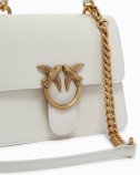 GEANTĂ LOVE ONE TOP HANDLE MINI LIGHT PIELE DE VIȚEL PINKO 100071-A0F1-Z14Q