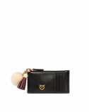 PORTOFEL AIRONE+PANDANTIV PIELE DE VIȚEL PINKO 107088-A0F1-Z99Q
