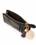 PORTOFEL AIRONE+PANDANTIV PIELE DE VIȚEL PINKO 107088-A0F1-Z99Q
