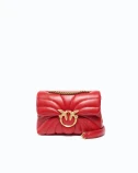 LOVE PUFF MINI CL SHEEP NAPPA BUTTE BAG PINKO 100039-A1EX-R59Q