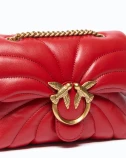 LOVE PUFF MINI CL SHEEP NAPPA BUTTE BAG PINKO 100039-A1EX-R59Q