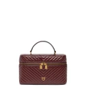 VANITY CASE CLASSIC NEW SHINY CALF BAG PINKO 106348-A2JC-L88Q